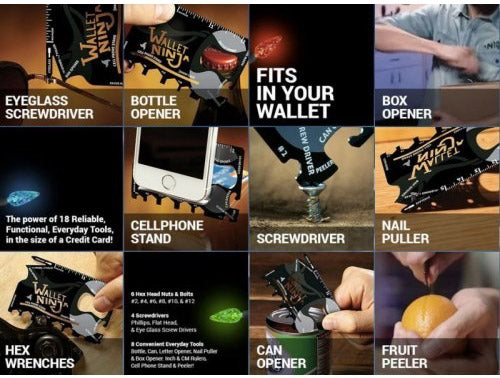 The Velion™ Ultra Card Knife by Camel Mountain