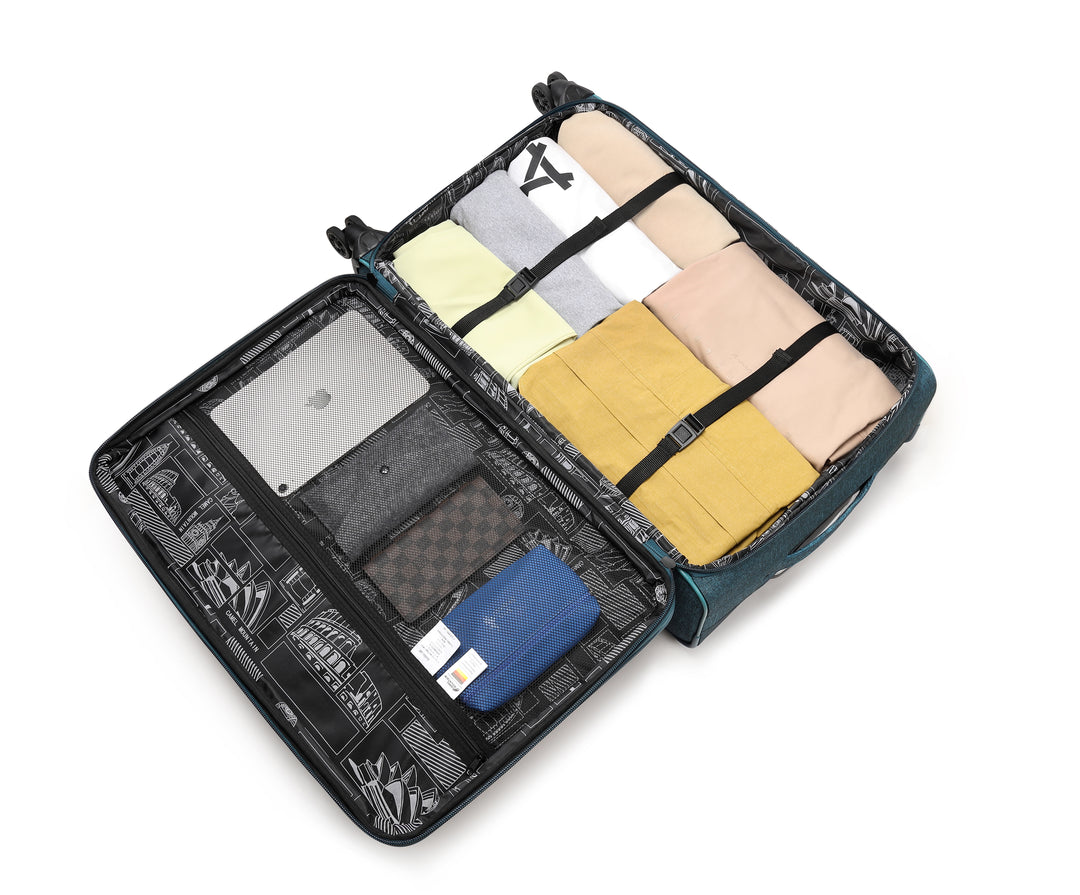 Camel Mountain® Platinium Check In standard 20 Inch carry on suitcase