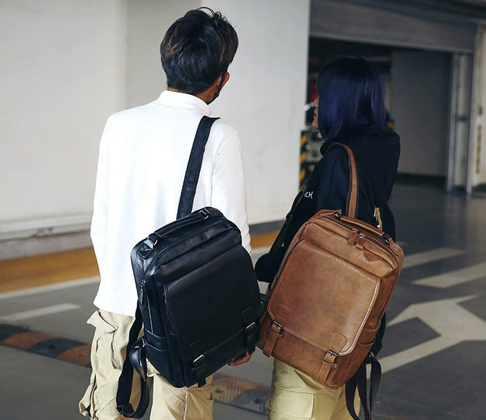The Promis™ Luxe Backpack by Camel Mountain – 35L, Fits 14" Laptop