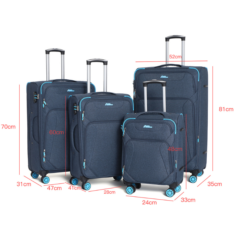 Camel Mountain® Cosmos DLX Duo (24" + 32") Suitcases – Seamless Travel from Weekend to Worldwide