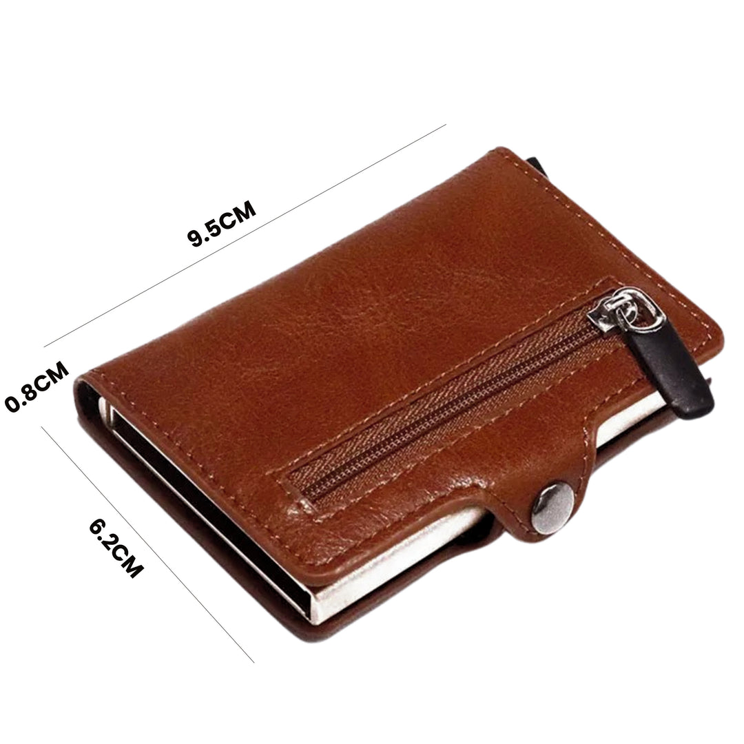 The Centric™ Superior Popup Wallet by Camel Mountain – RFID Blocking Slim Case