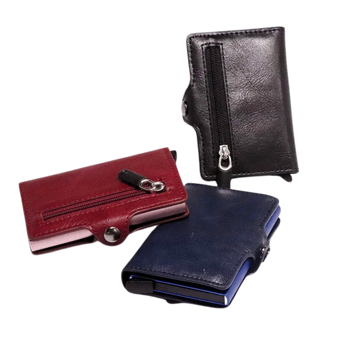 The Centric™ Superior Popup Wallet by Camel Mountain – RFID Blocking Slim Case