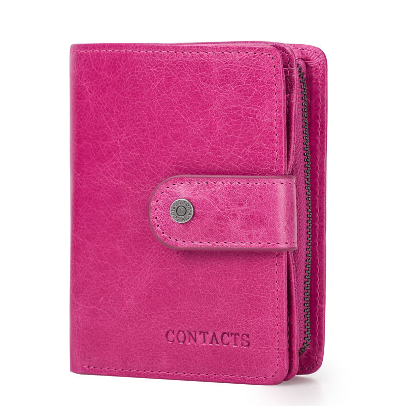 The Exoris™ Fusion Leather Wallet – Compact and Stylish