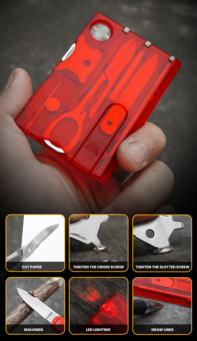 The Tydros™ Pro Tool Card by Camel Mountain