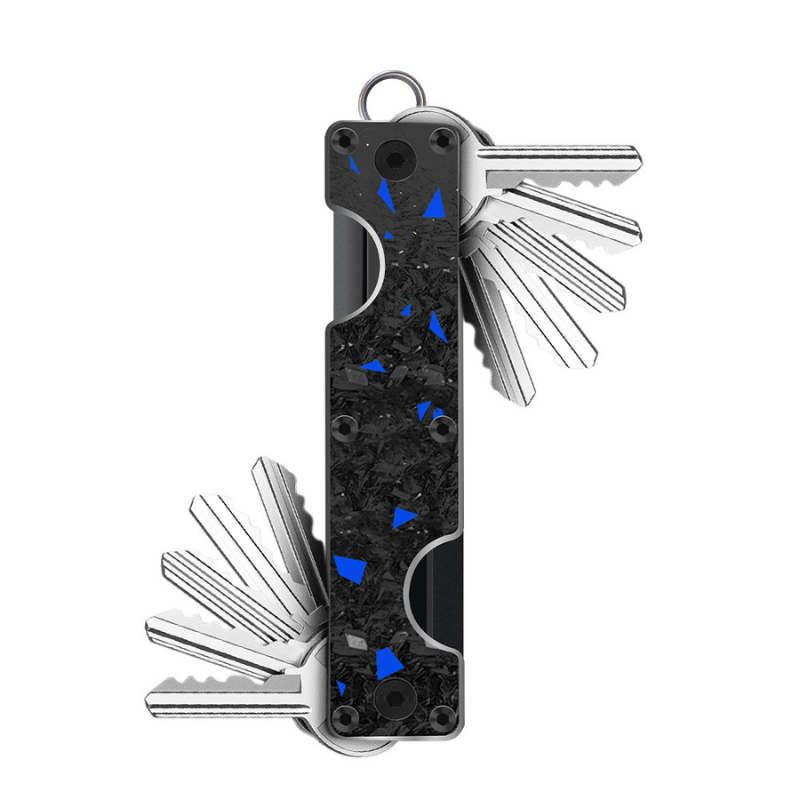 The Oxeneris™ Luxe Keychain by Camel Mountain – Ultra-Slim EDC Organizer