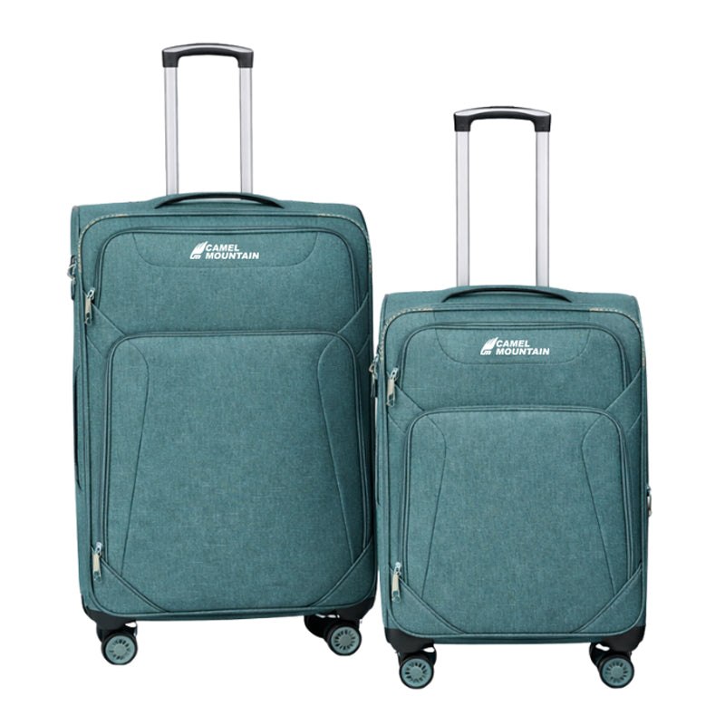 Camel Mountain® Cosmos DLX Duo (20" + 28") Suitcases – Compact Control Meets Serious Capacity