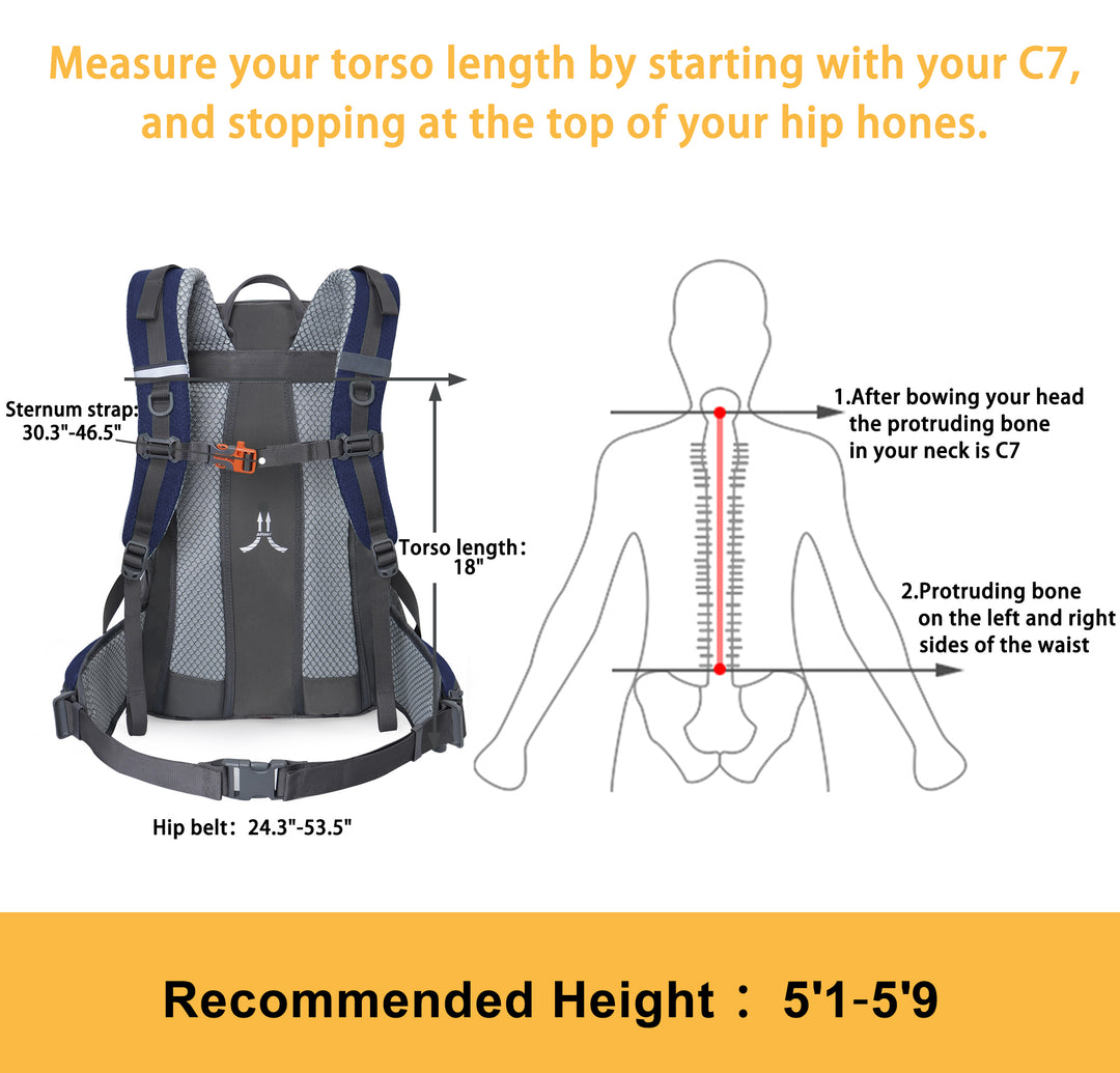 Nevo Extreme 40L - 45L - 50L - 60L - 70L Backpack