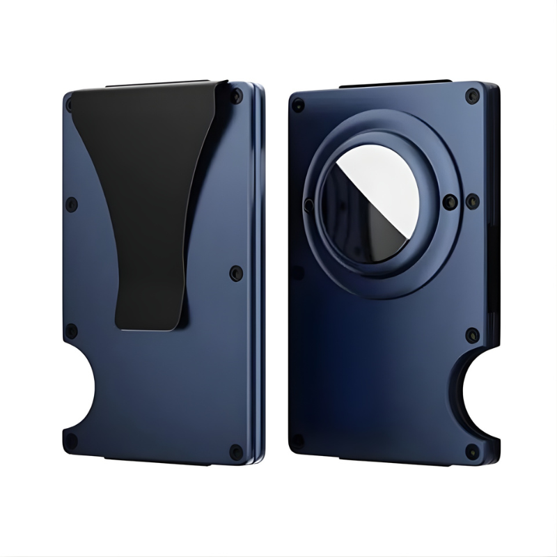 The Krynoril™ Ultra Wallet by Camel Mountain – Ultra-Slim RFID Metal Wallet