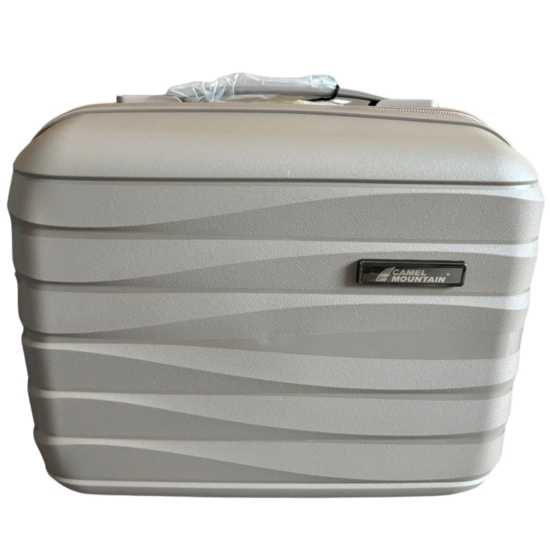 Camel Mountain® ABLE – Unbreakable 14” Travel Beauty Case with Handle Strap