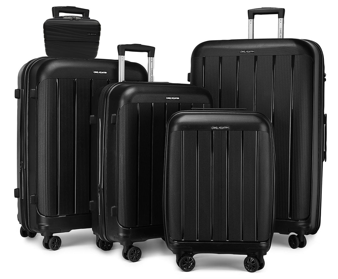 Camel Mountain® Infinity Set of Five – 14", 20", 24", 28" & 32" Luggage Set
