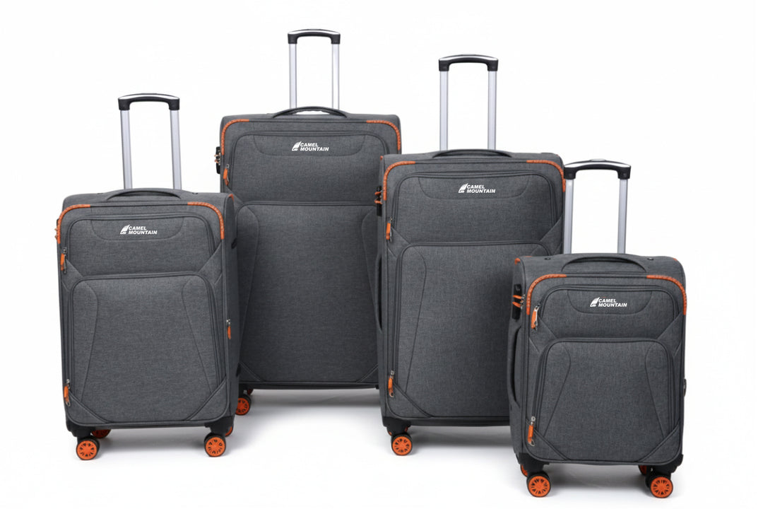 Camel Mountain® Cosmos DLX Set 4 (20", 24", 28", 32") Suitcases – The Complete Luxury Luggage System for Any Journey