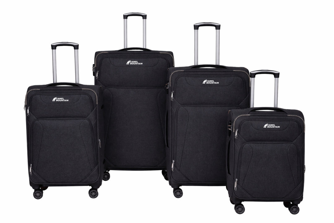 Camel Mountain® Cosmos DLX Set 4 (20", 24", 28", 32") Suitcases – The Complete Luxury Luggage System for Any Journey
