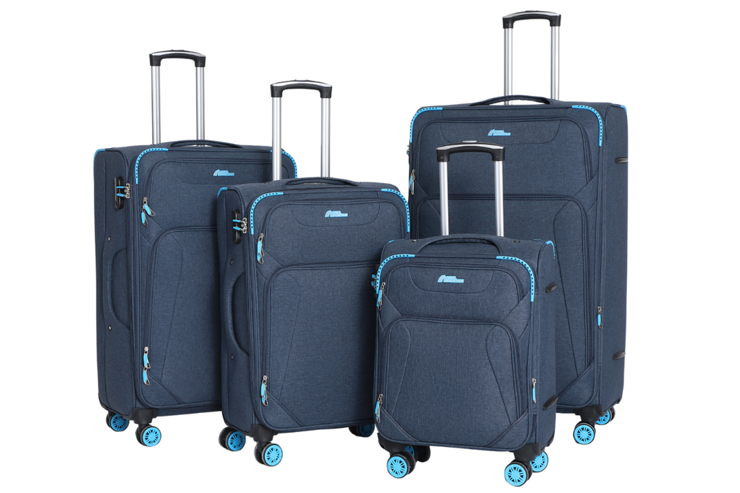 Camel Mountain® Cosmos DLX Set 4 (20", 24", 28", 32") Suitcases – The Complete Luxury Luggage System for Any Journey