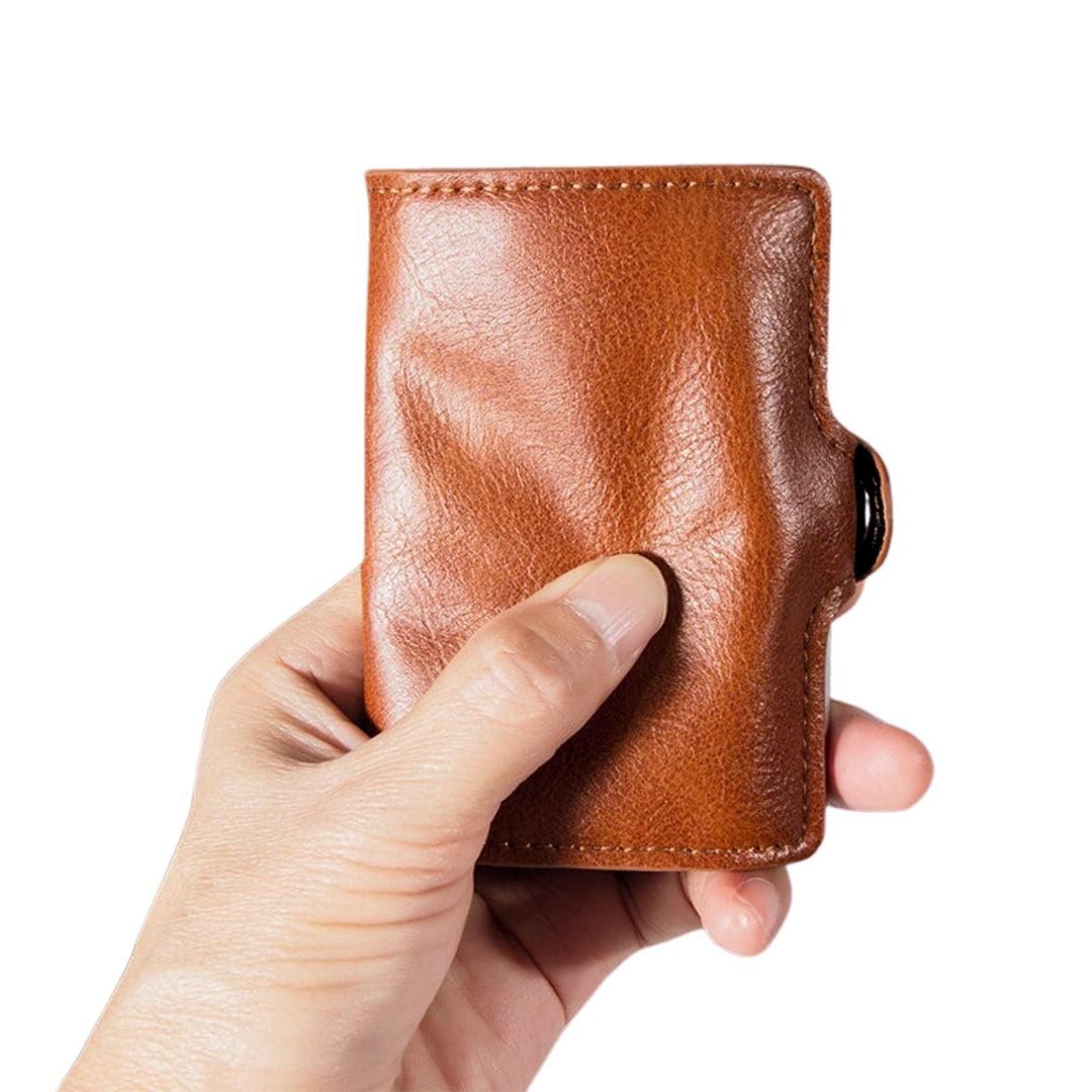 The Centric™ Superior Popup Wallet by Camel Mountain – RFID Blocking Slim Case