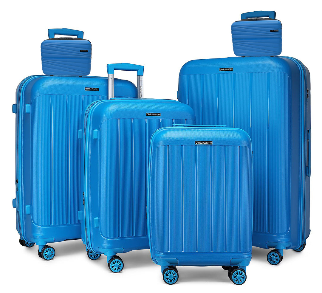 Camel Mountain® Infinity Set of Six – 14", 14", 20", 24", 28" & 32" Luggage Set
