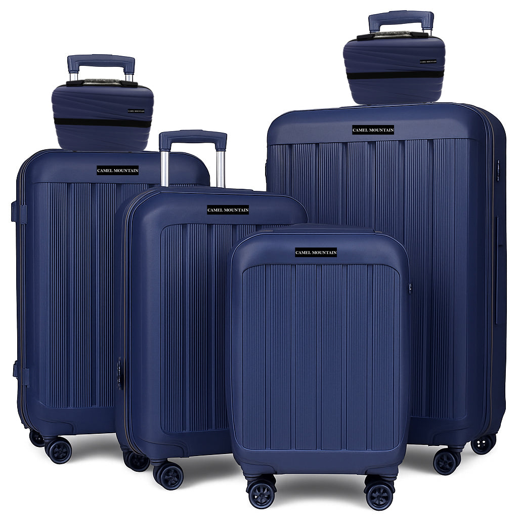 Camel Mountain® Infinity Set of Six – 14", 14", 20", 24", 28" & 32" Luggage Set