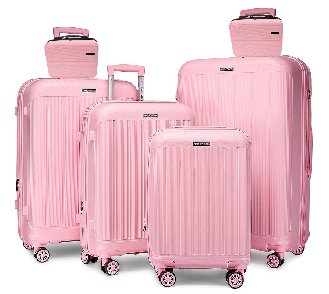 Camel Mountain® Infinity Set of Six – 14", 14", 20", 24", 28" & 32" Luggage Set