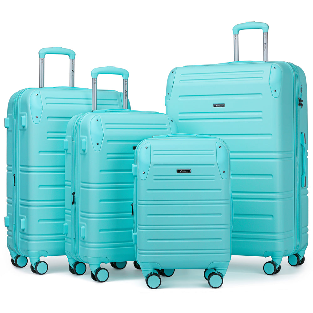 Camel Mountain® Biden Set Of Four 20 Inch 24 Inch 28 Inch and 32 Inch luggage set