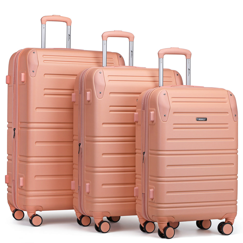 Camel Mountain® Biden Set Of Three 20 Inch 24 Inch and 28 Inch luggage set