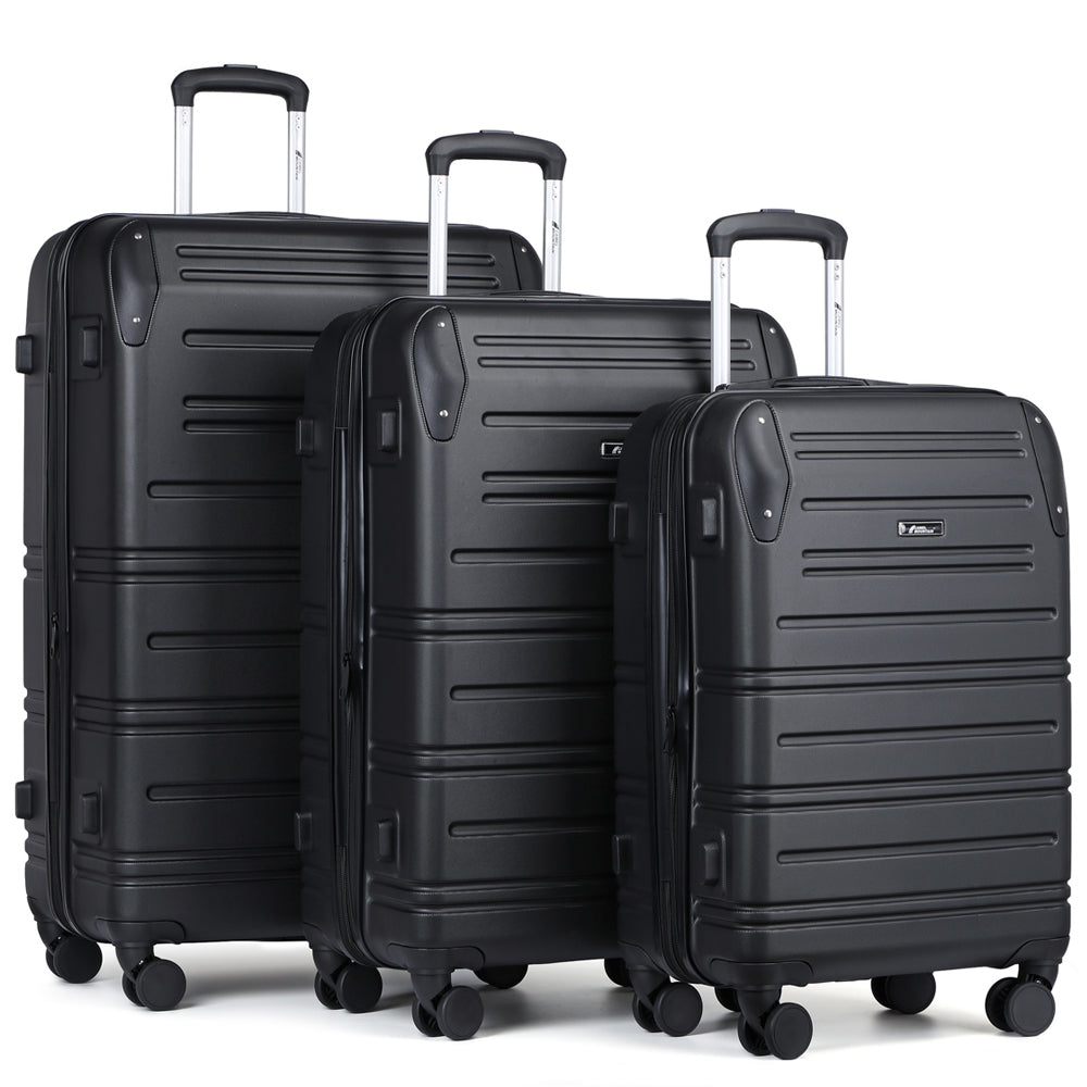 Camel Mountain® Biden Set Of Three 20 Inch 24 Inch and 28 Inch luggage set