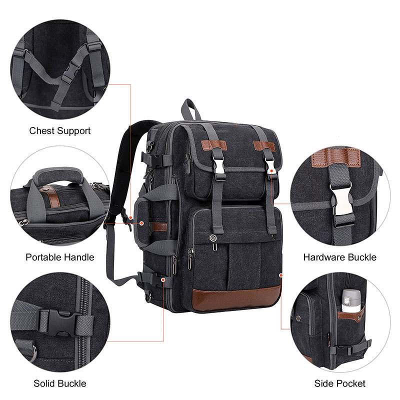 The Quenlith™ Pro Backpack by Camel Mountain – 35L, Fits 16" Laptop