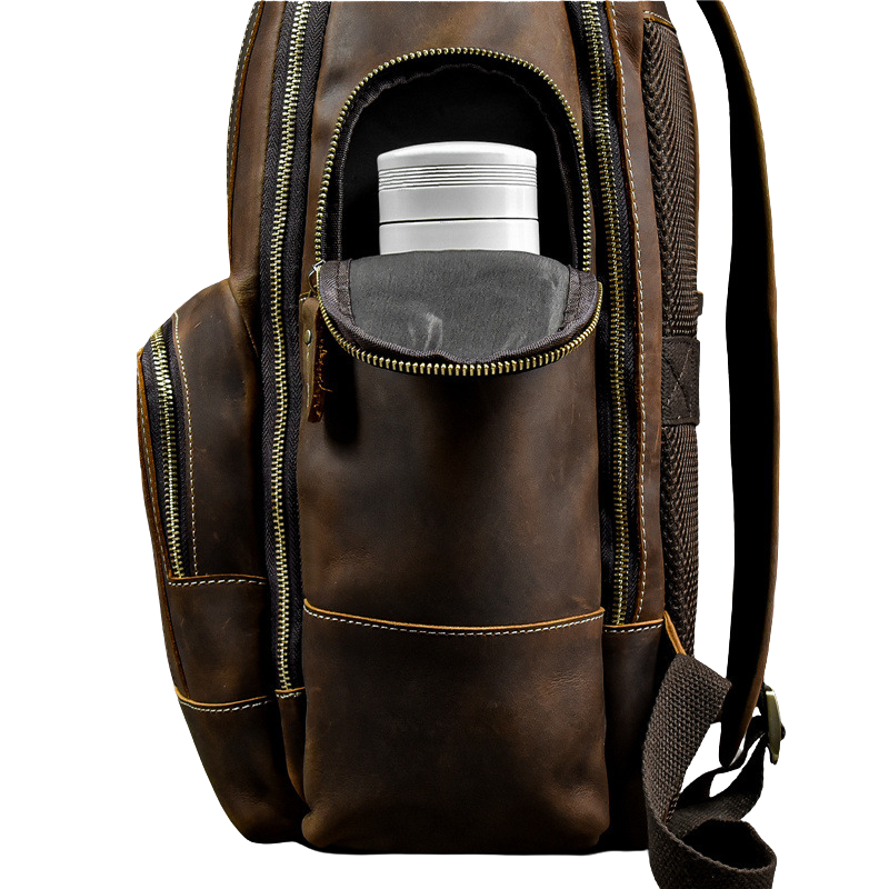 The Vintage™ Pro Backpack by Camel Mountain – 20L, Fits up to 16" Laptop