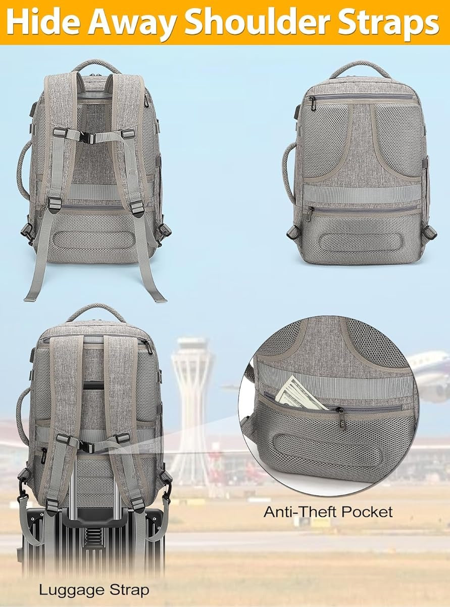 The Crylonis™ Max Backpack by Camel Mountain –  45L, Fits Up To 16" Laptop
