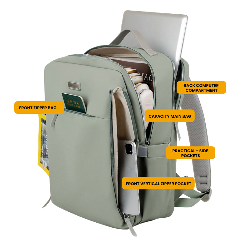 The Xeromar™ Edge Backpack by Camel Mountain – 35L, Fits 16" Laptop