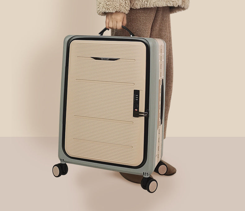Camel Mountain® Whimsical Check-In standard 20" carry-on suitcase