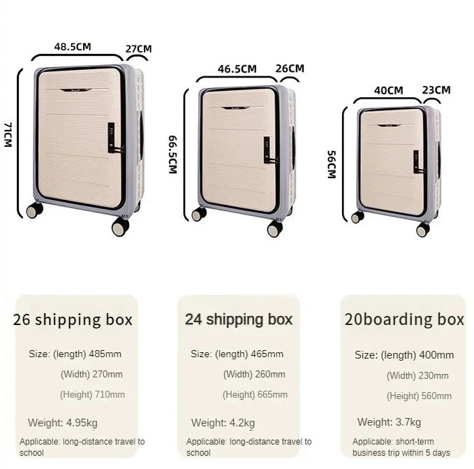 Camel Mountain® Whimsical Medium 24" suitcase