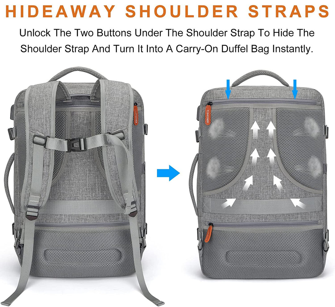 The Solenor™ Advanced Backpack by Camel Mountain – 40L, Fits Up To 17" Laptop