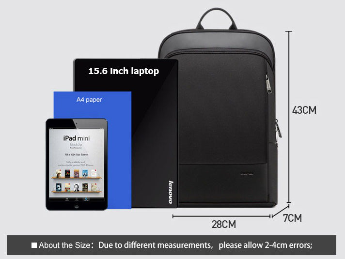Camel Mountain Naxos 15.6 inch Slim Laptop Backpack
