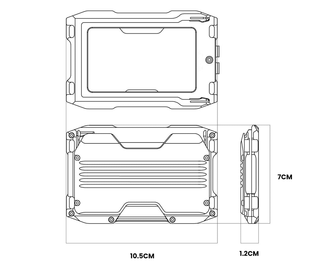 The Polaryx™ Prime Card Holder by Camel Mountain