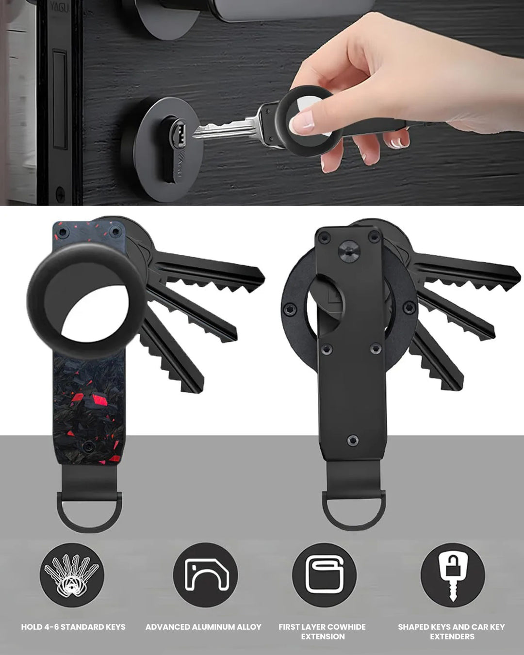 The Ryzor™ Turbo Keychain by Camel Mountain
