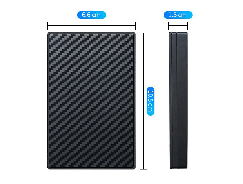 The Qyros™ Platinum Wallet by Camel Mountain – 0.09L, Slim RFID-Blocking Card Holder