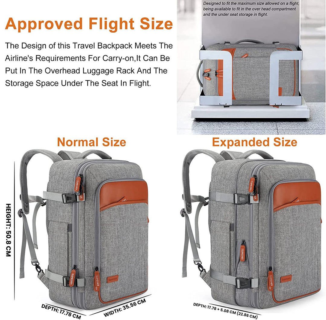 The Solenor™ Advanced Backpack by Camel Mountain – 40L, Fits Up To 17" Laptop