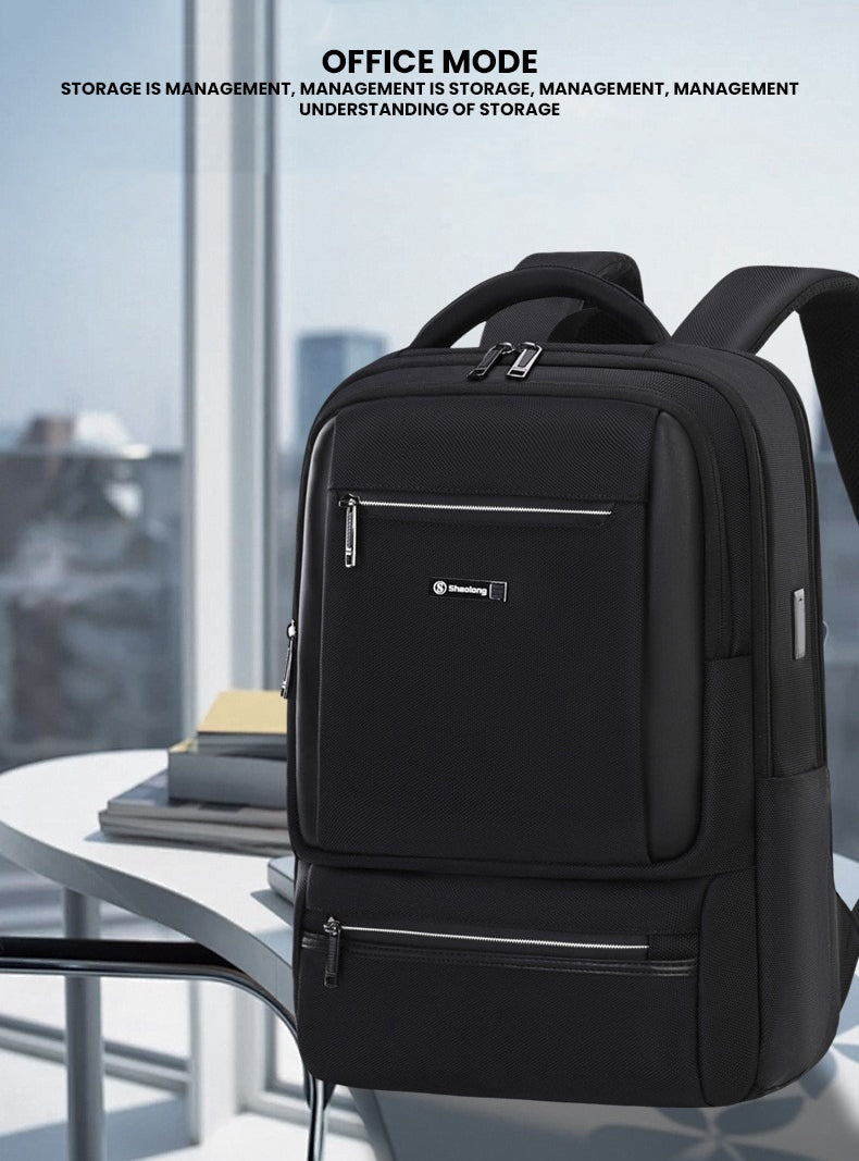 The Office Pro DLX Backpack by Camel Mountain – 35L, Fits 16" Laptop