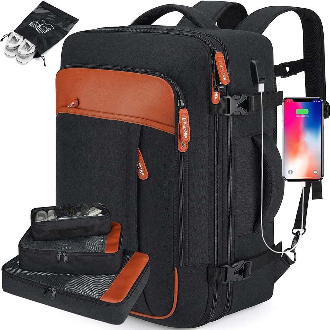 The Solenor™ Advanced Backpack by Camel Mountain – 40L, Fits Up To 17" Laptop