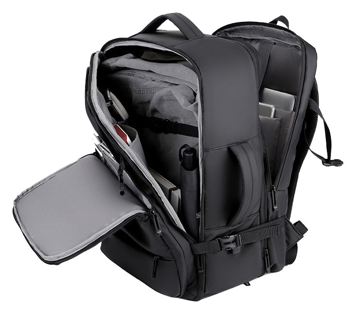 The JetSetter Travel Laptop Backpack by Camel Mountain – 30L, Fits 15.6" Laptop