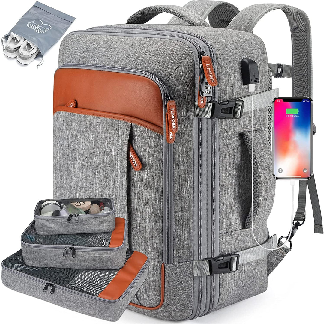 The Solenor™ Advanced Backpack by Camel Mountain – 40L, Fits Up To 17" Laptop