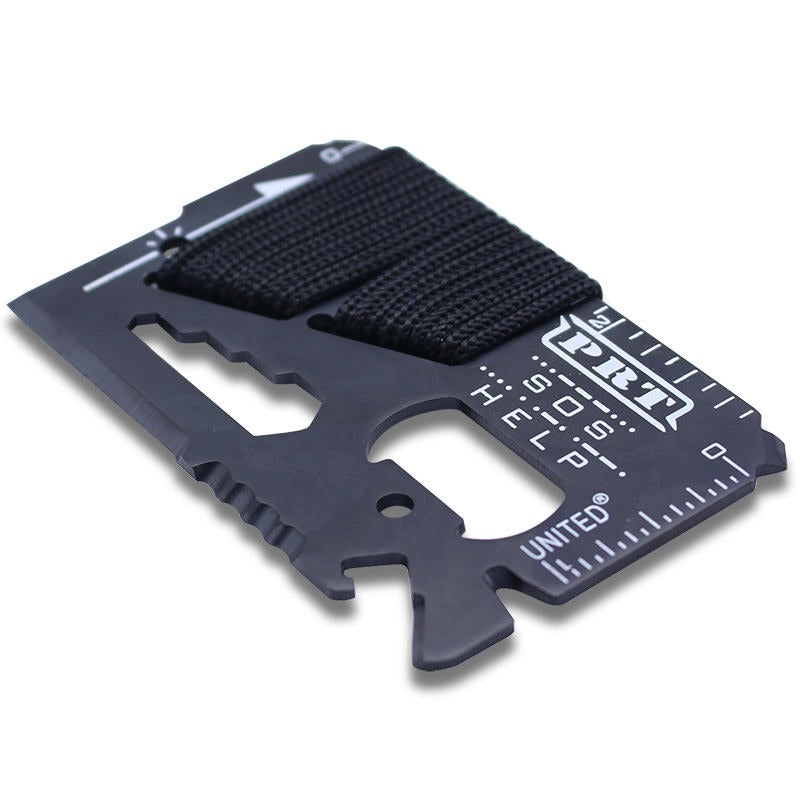 The Polaryx™ Luxe Card Knife by Camel Mountain – Premium 14-in-1 Tool in Pocket Size
