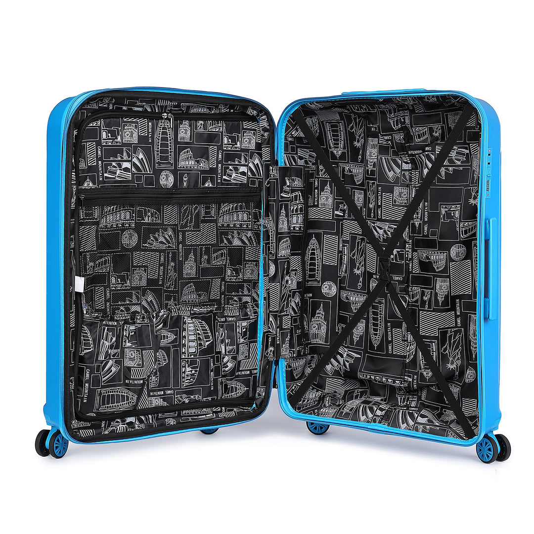 Camel Mountain® Infinity Set of Six – 14", 14", 20", 24", 28" & 32" Luggage Set
