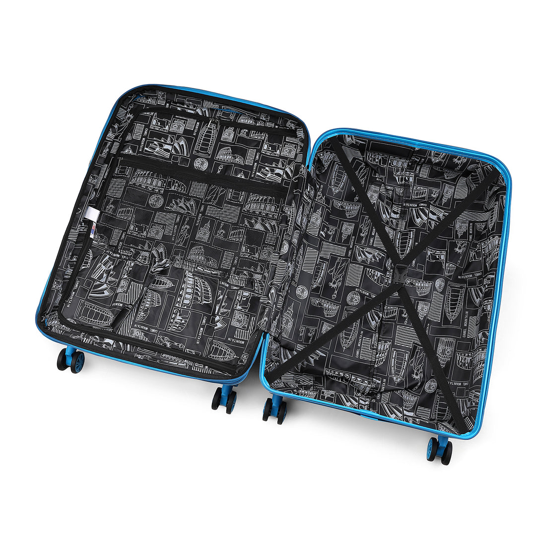Camel Mountain® Infinity Set of Six – 14", 14", 20", 24", 28" & 32" Luggage Set