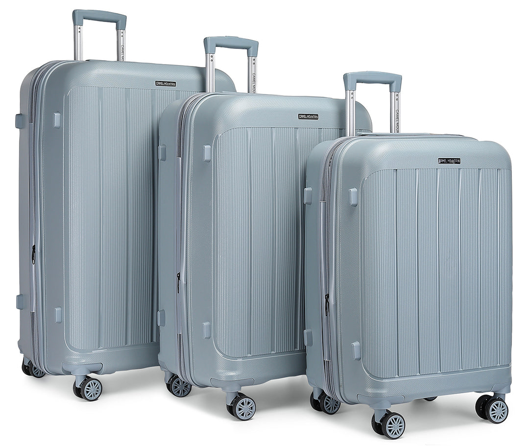 Camel Mountain® Infinity Set Of Three 20 Inch 24 Inch and 28 Inch luggage set