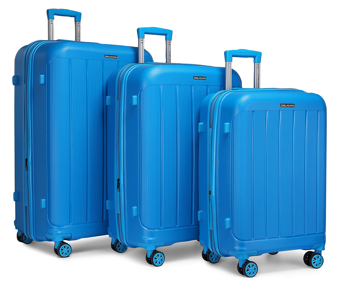 Camel Mountain® Infinity Set Of Three 20 Inch 24 Inch and 28 Inch luggage set