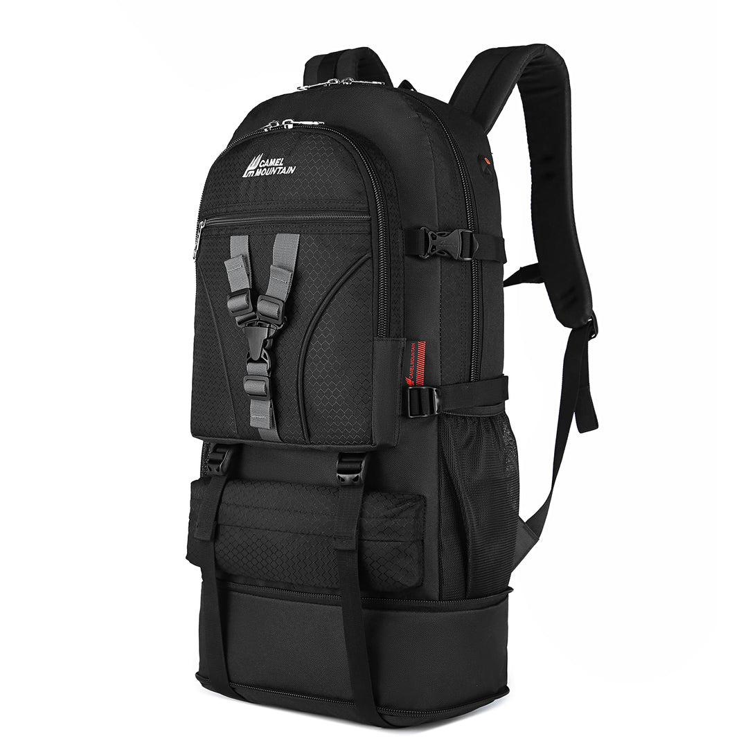 Camel Mountain® XL Mountaineer – Expandable 50+5L Backpack