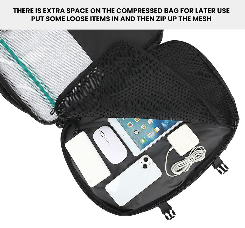 The Ytrion™ Advanced Vacuum Backpack by Camel Mountain –  45L, Fits Up To 16" Laptop