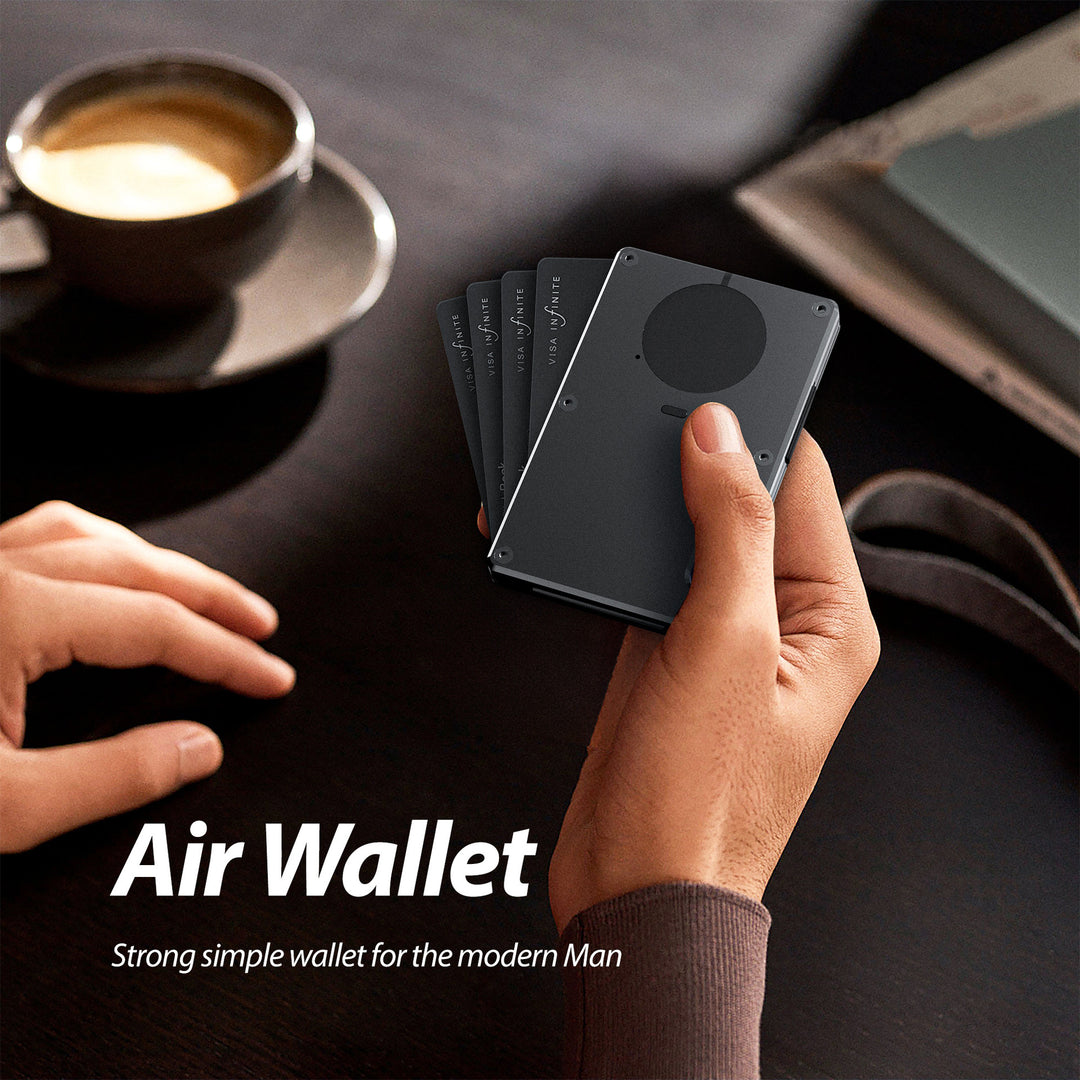 The Pyvron™ Advanced Wallet by Camel Mountain – Ultra-Slim RFID Blocking Card Holder