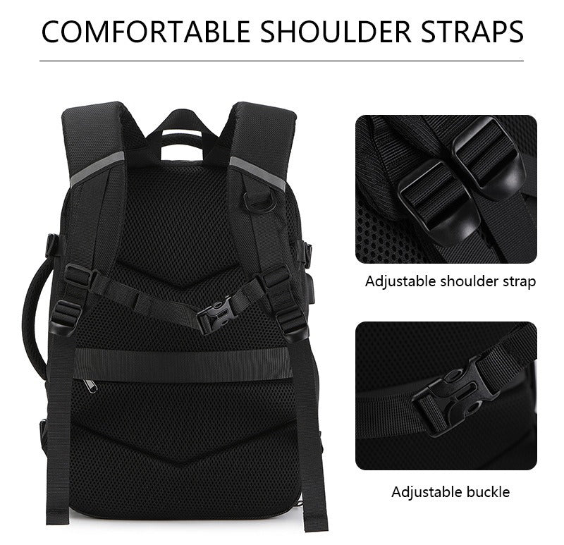 The Vexor™ ProX Backpack by Camel Mountain –  35L, Fits Up To 16" Laptop