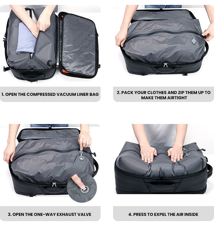 The Warrior™ Elite Backpack by Camel Mountain – 35L, Fits Up to 16" Laptop